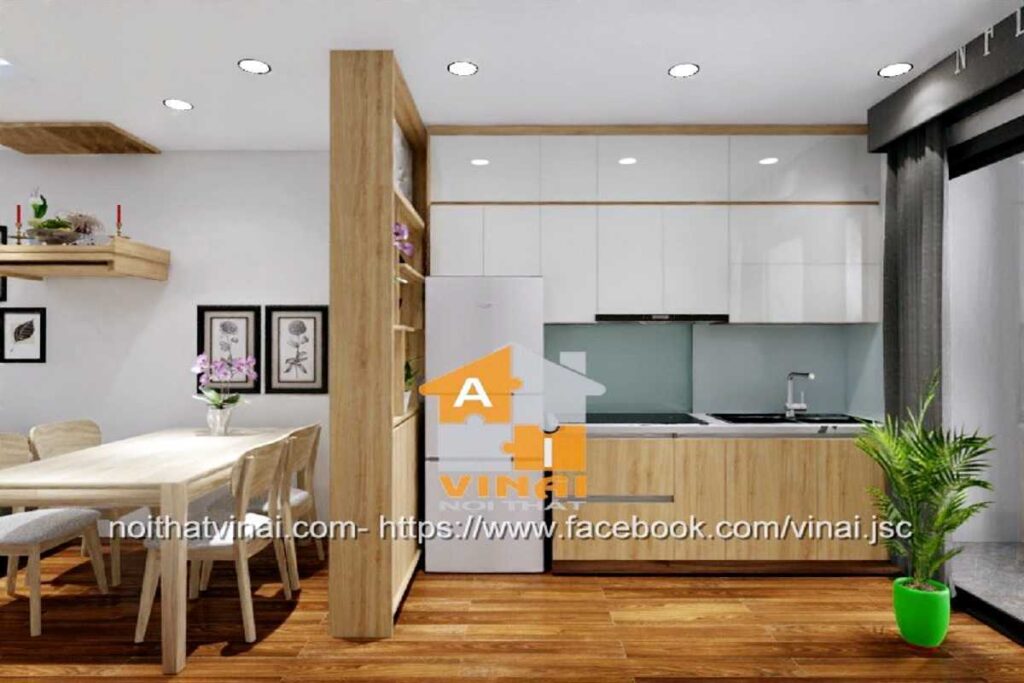 Nội thất phòng bếp chung cư VCI Tower căn B2112