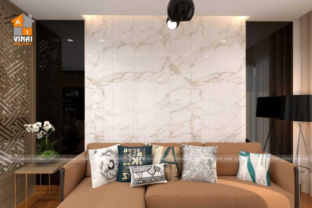 Nội thất phòng khách chung cư Việt Đức Complex- 29 Lê Văn Lương-1