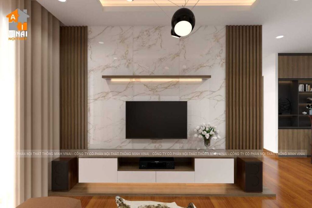 Nội thất phòng khách chung cư Việt Đức Complex- 29 Lê Văn Lương-2