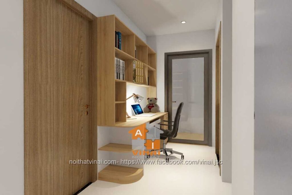 Nội thất phòng khách chung cư Vinhomes Smart City Tây Mỗ căn 2 ngủ-4