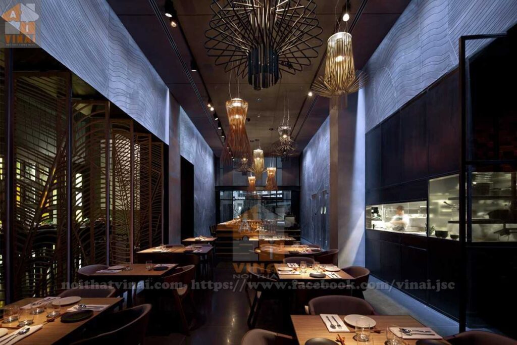 Nội thất nhà hàng Luxury- Vĩnh Yên- Vĩnh Phúc