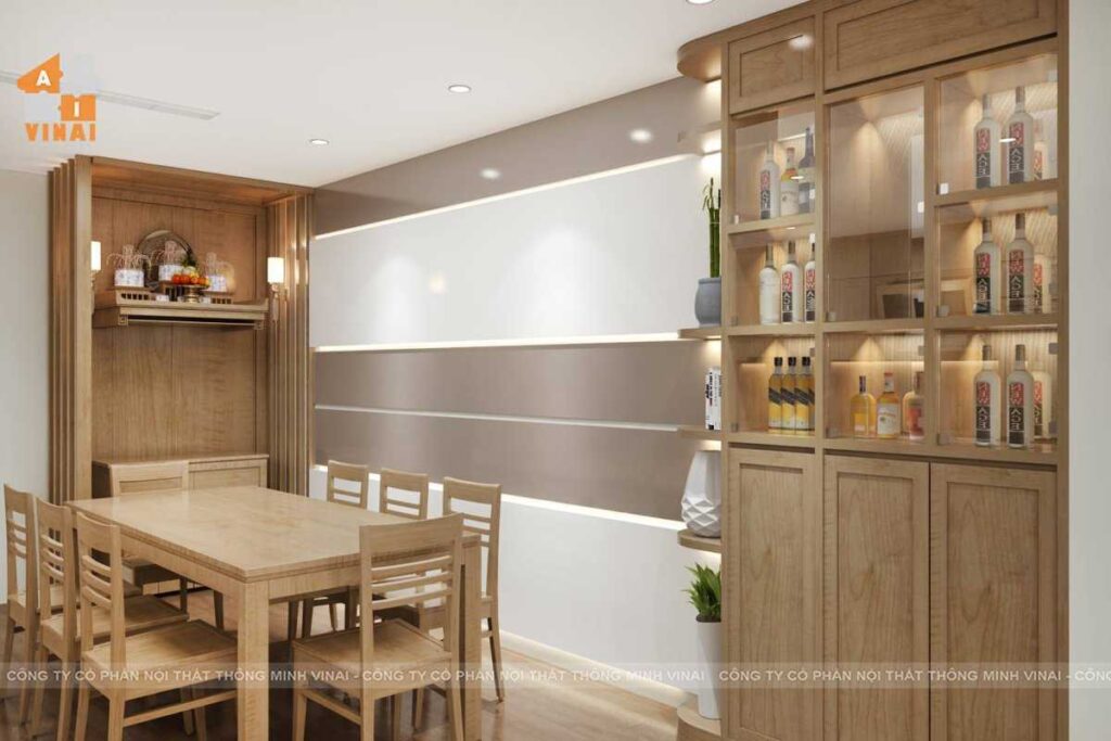 Nội thất phòng khách chung cư Imperia Garden Nguyễn Huy Tưởng