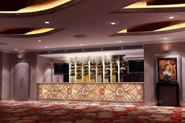 Thiết kế khách sạn Rolex quầy bar 1