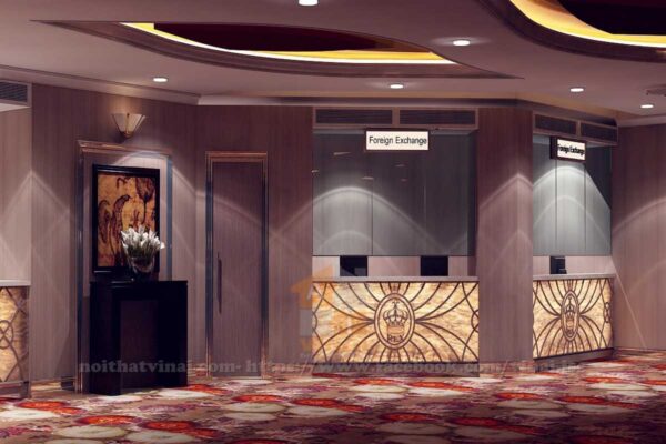Thiết kế khách sạn Rolex quầy bar 2
