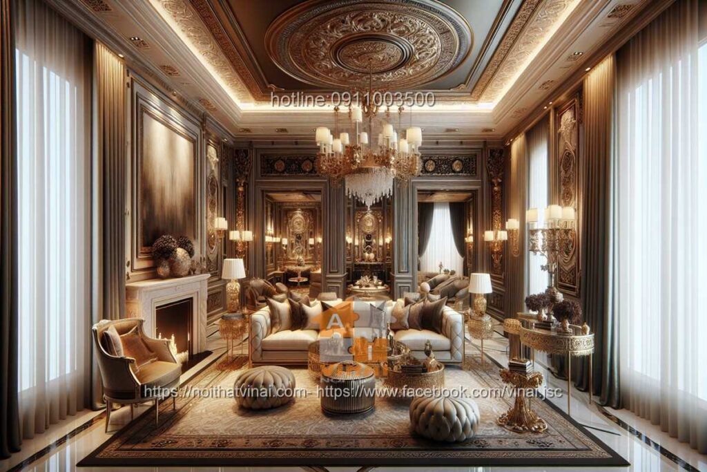 Thiết kế nội thất sang trọng