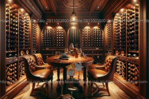 Mẫu thiết kế hầm rượu vang 1