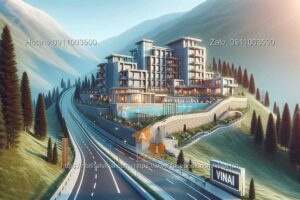 Thiết Kế Ngoại Thất Khách Sạn Nghỉ Dưỡng Núi 1