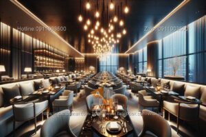 Mẫu thiết kế nhà hàng cao cấp trong khách sạn 5 sao quốc tế 1