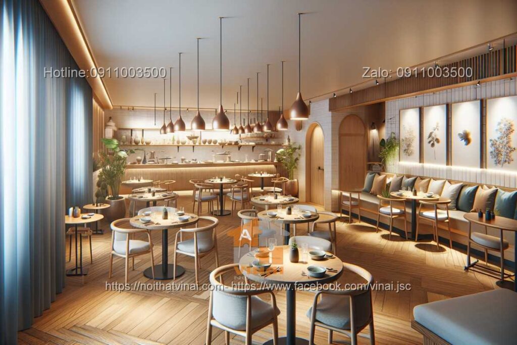Mẫu thiết kế nhà hàng Hàn Quốc sang trọng -6