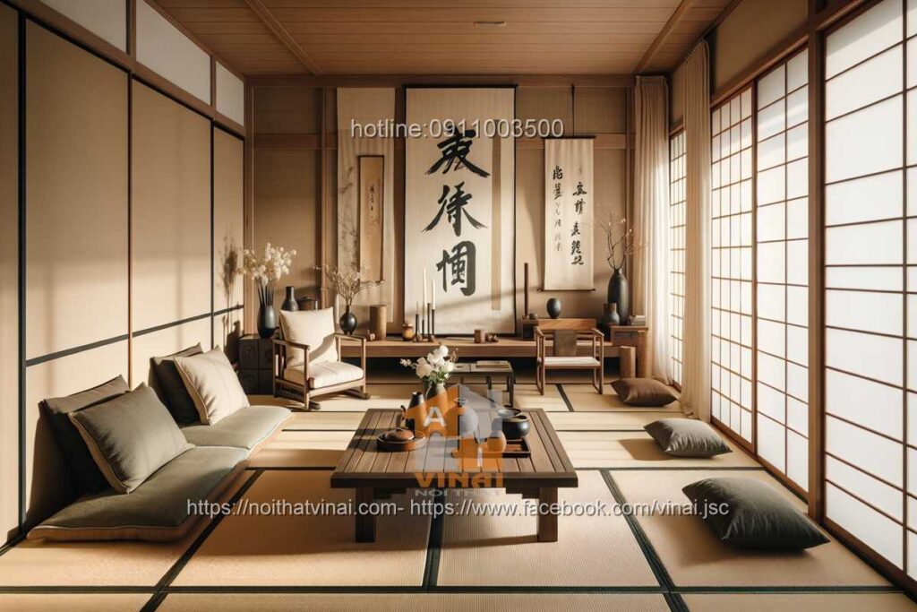 Mẫu Thiết Kế Nội Thất Phong cách Nhật Bản 1