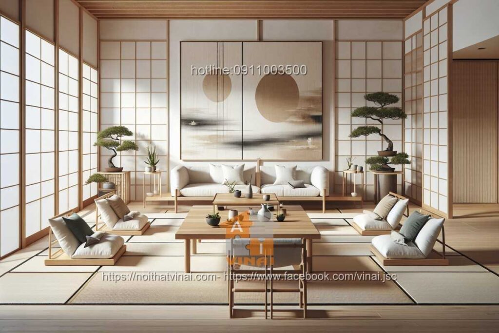 Mẫu Thiết Kế Nội Thất Phong cách Nhật Bản 2