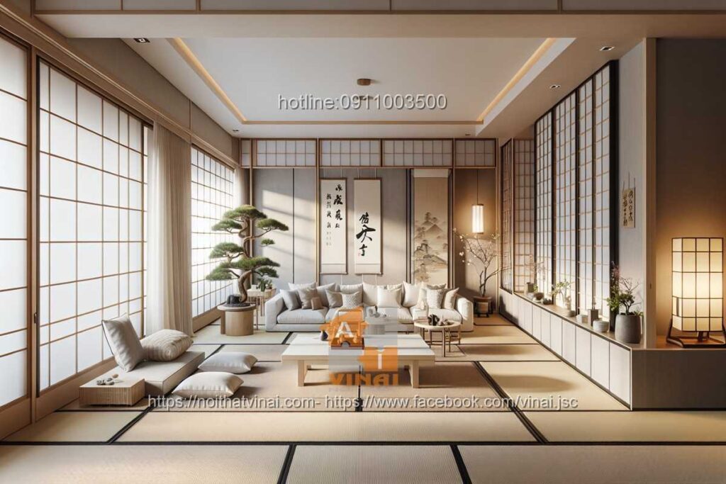 Mẫu Thiết Kế Nội Thất Phong cách Nhật Bản 3