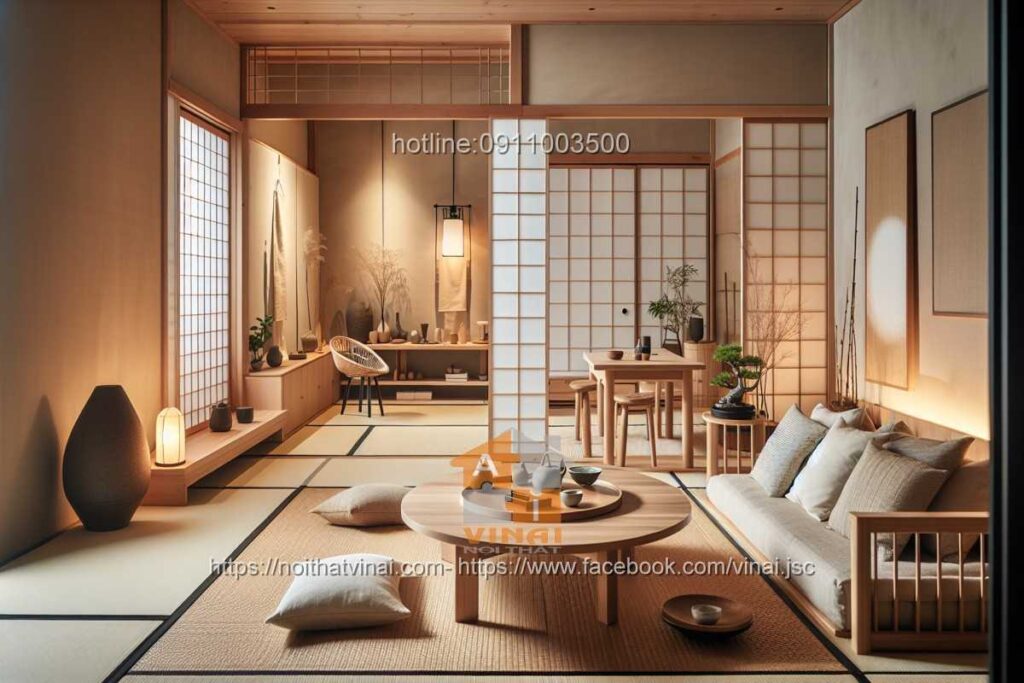 Mẫu Thiết Kế Nội Thất Phong cách Nhật Bản 4