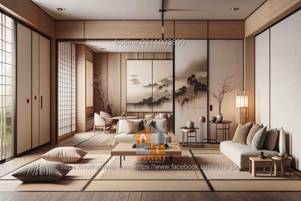 Mẫu Thiết Kế Nội Thất Phong cách Nhật Bản 5