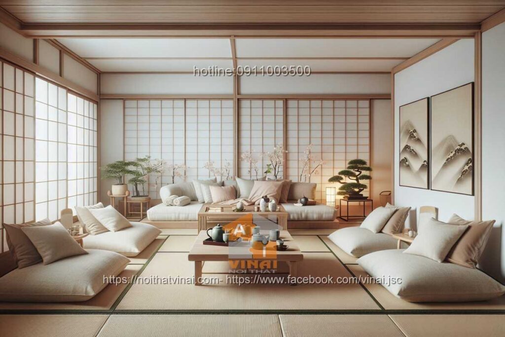 Mẫu Thiết Kế Nội Thất Phong cách Nhật Bản 6