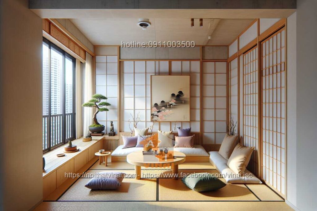Mẫu Thiết Kế Nội Thất Phong cách Nhật Bản 7