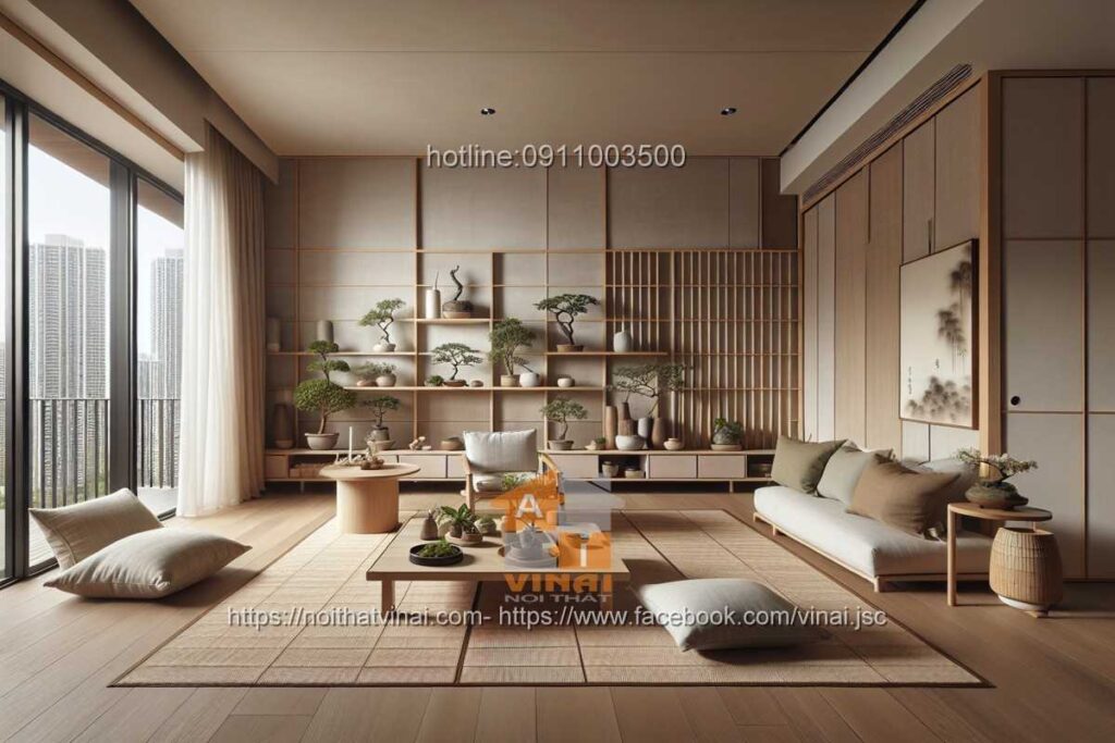 Mẫu Thiết Kế Nội Thất Phong cách Nhật Bản 8