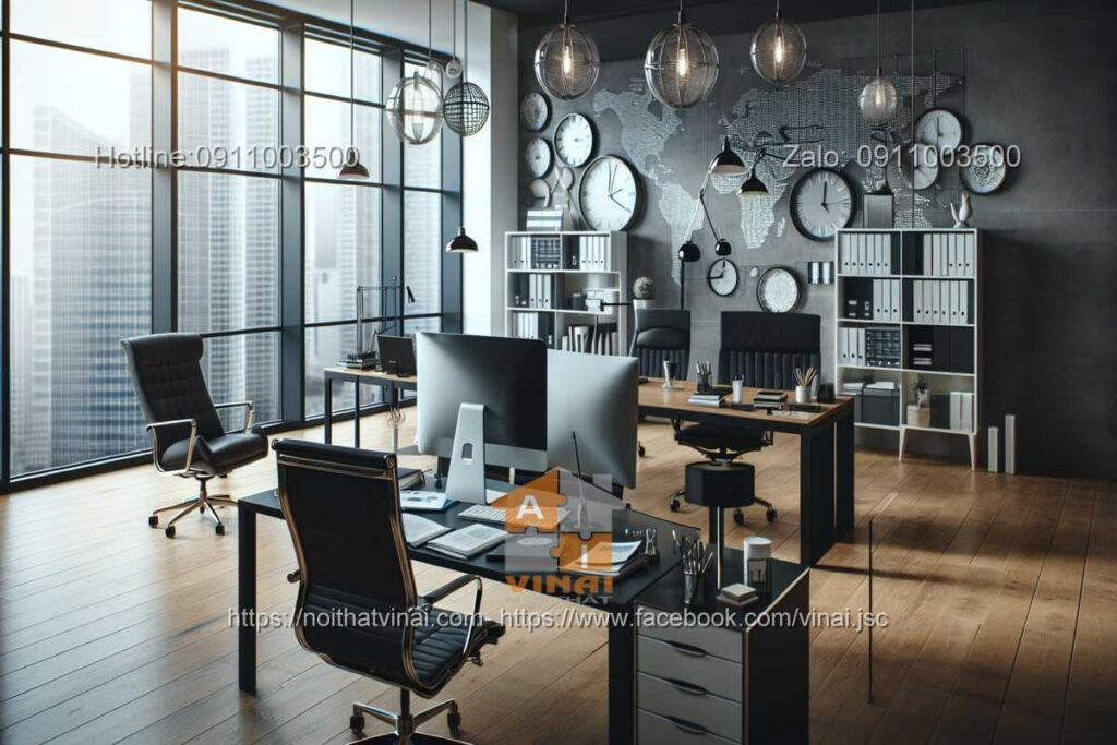 Mẫu thiết kế nội thất phòng trưởng phòng -8