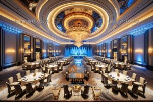 Mẫu thiết kế phòng dạ tiệc lớn khách sạn 1