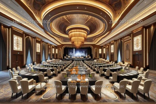 Mẫu thiết kế phòng hội nghị khách sạn cao cấp 5 sao quốc tế 1