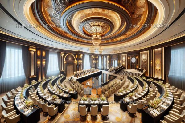 Mẫu thiết kế phòng hội nghị khách sạn cao cấp 5 sao quốc tế 8