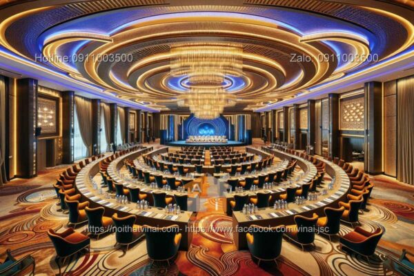 Mẫu thiết kế phòng hội thảo cho khách sạn cao cấp 5 sao quốc tế 11