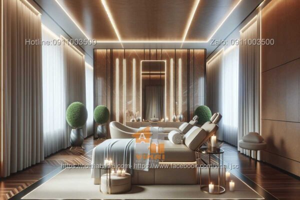 Mẫu thiết kế phòng massage trong khách sạn 5 sao quốc tế 10