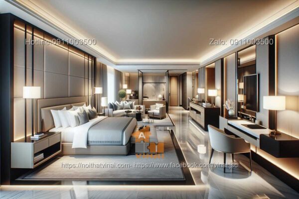 Mẫu thiết kế phòng president suite 2