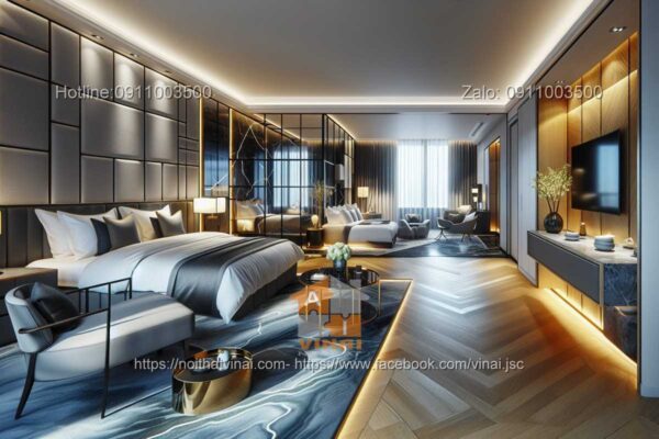 Mẫu thiết kế phòng president suite 6