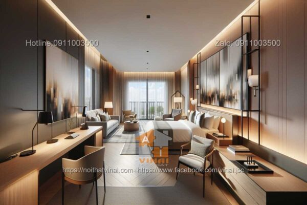 Mẫu thiết kế phòng president suite 8