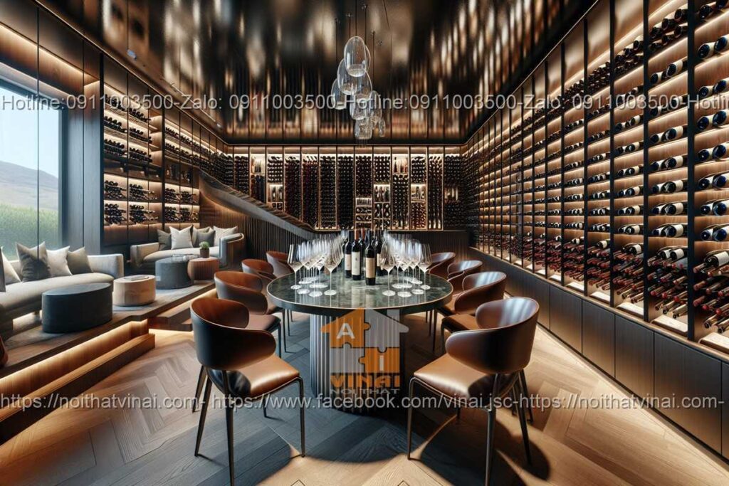 mẫu thiết kế phòng rượu vang 1