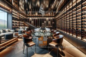 mẫu thiết kế phòng rượu vang 1