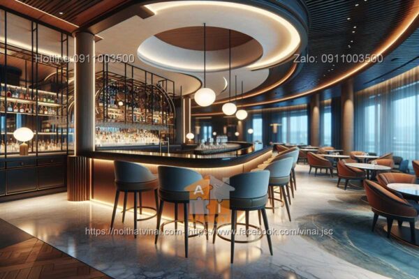 Mẫu thiết kế bar club trong khách sạn 2