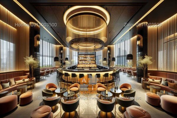 Mẫu thiết kế quán bar trong khách sạn cao cấp 5 sao quốc tế 11