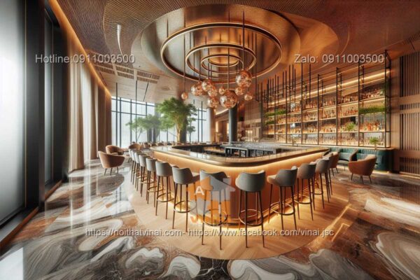Mẫu thiết kế quán bar trong khách sạn cao cấp 5 sao quốc tế 3