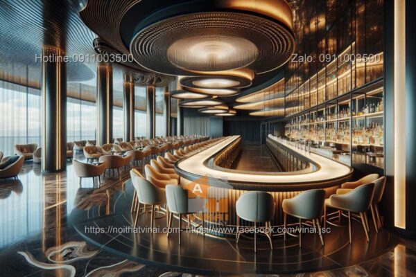 Mẫu thiết kế quán bar trong khách sạn cao cấp 5 sao quốc tế 4