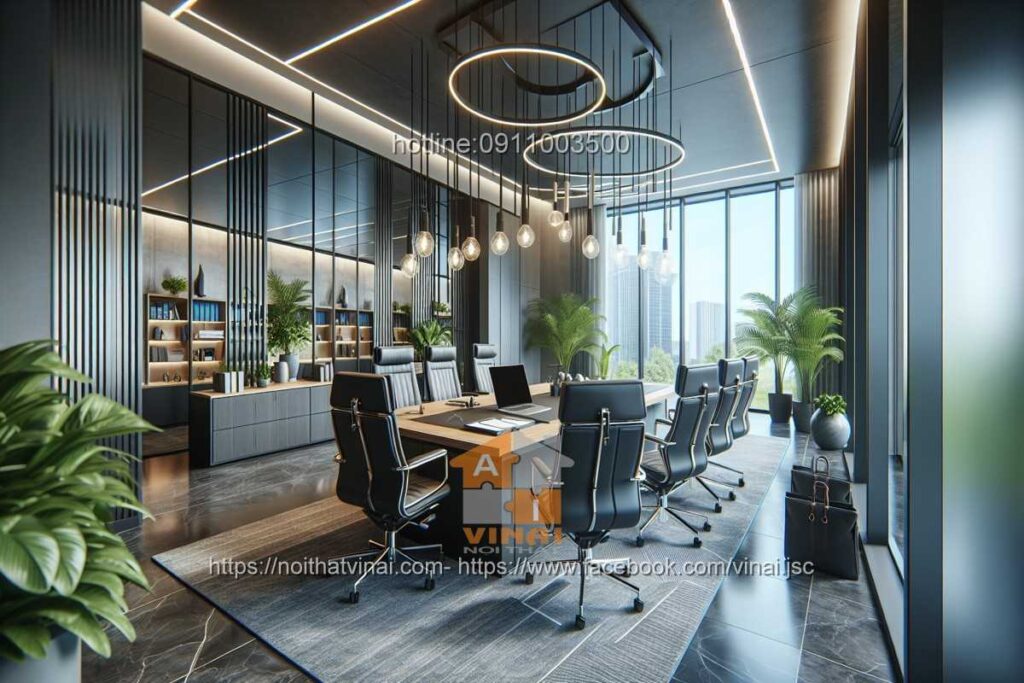 Mẫu thiết kế văn phòng làm việc nhỏ quy mô dưới 20 người 14