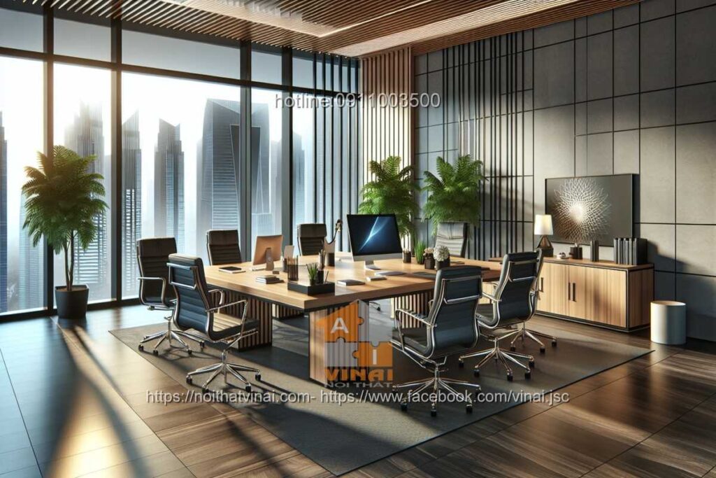 Mẫu thiết kế văn phòng làm việc nhỏ quy mô dưới 20 người 17