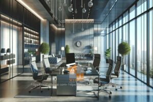 Mẫu thiết kế văn phòng làm việc nhỏ quy mô dưới 20 người 19