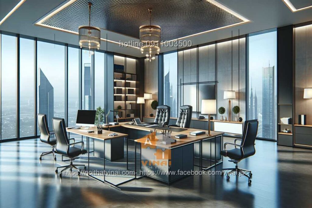 Mẫu thiết kế văn phòng làm việc nhỏ quy mô dưới 20 người 30