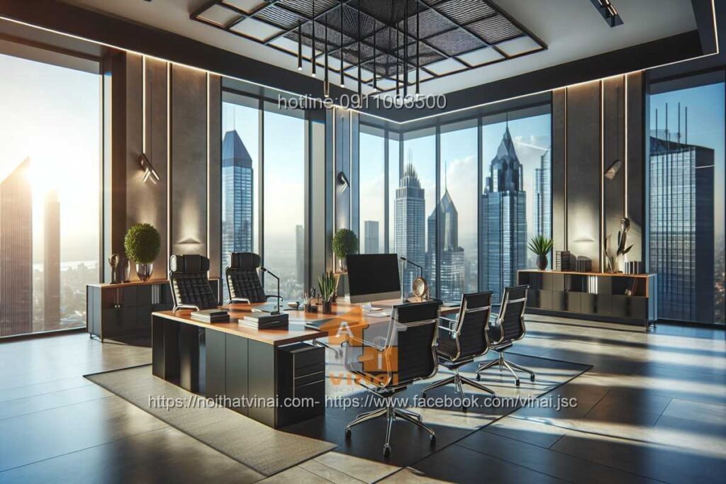 Mẫu thiết kế văn phòng làm việc nhỏ quy mô dưới 20 người 36