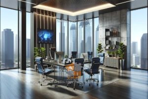 Mẫu thiết kế văn phòng làm việc nhỏ quy mô dưới 20 người 42