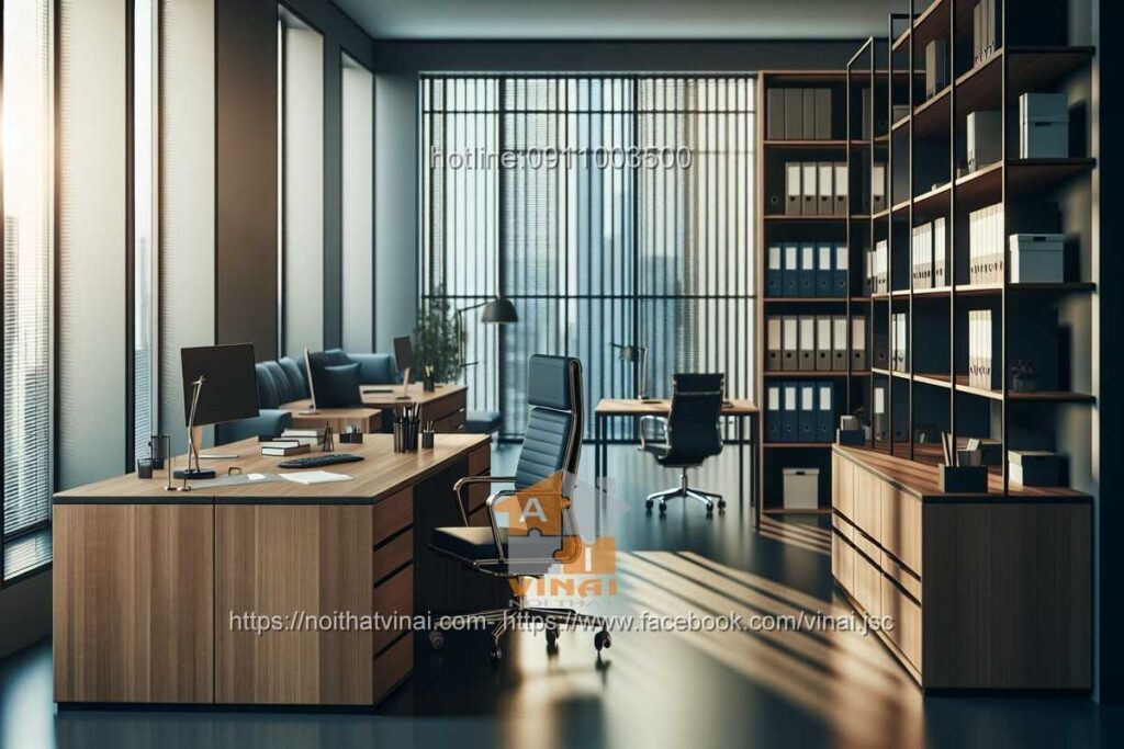 Mẫu thiết kế văn phòng làm việc nhỏ quy mô dưới 20 người 59