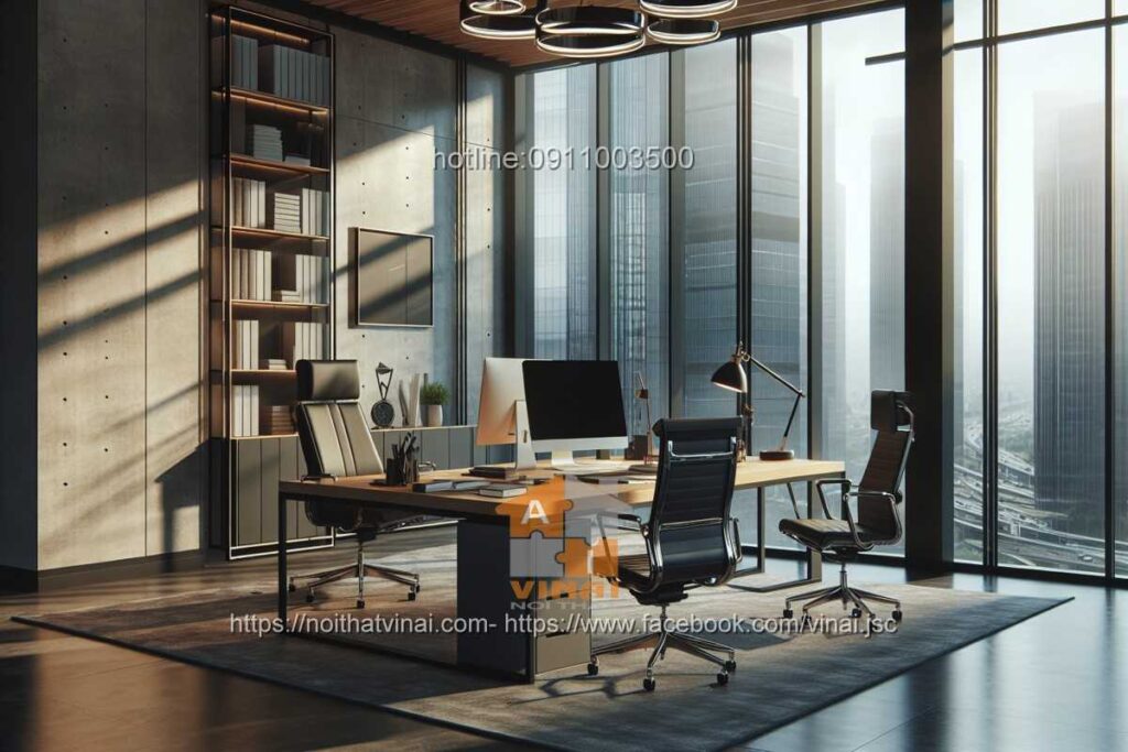 Mẫu thiết kế văn phòng làm việc nhỏ quy mô dưới 20 người 65