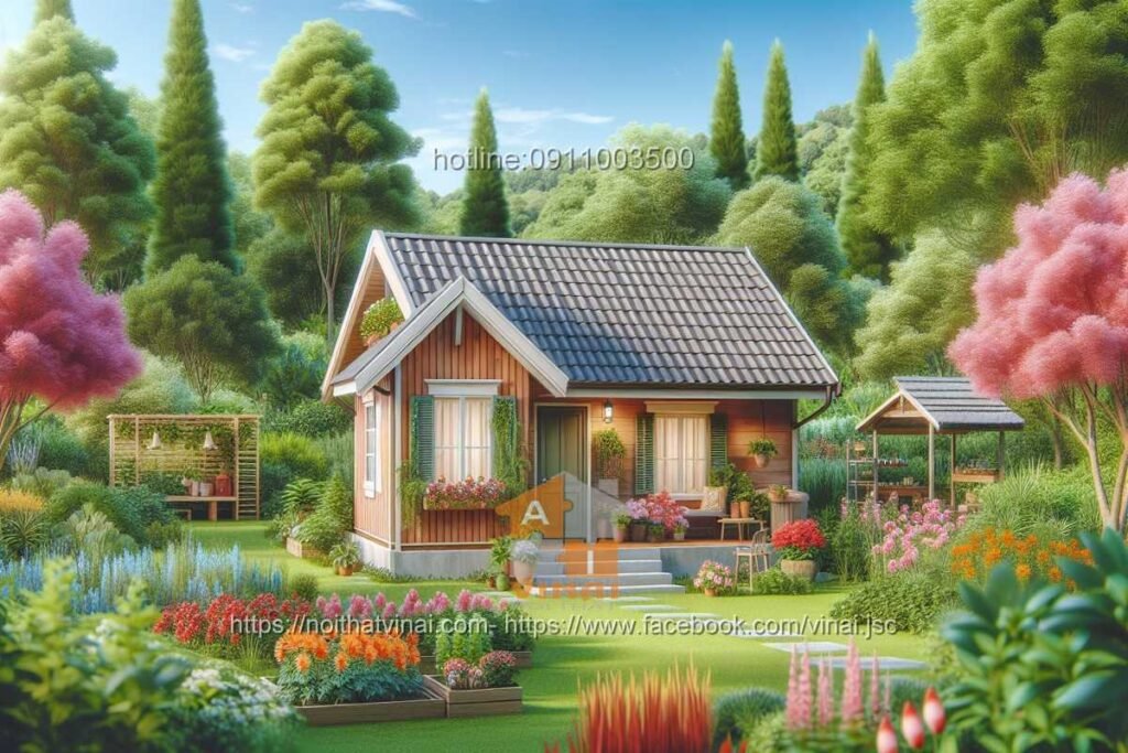 Nhà vườn cấp 4 2