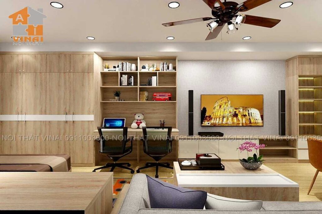 Nội thất căn hộ studio chung cư The City Light-5