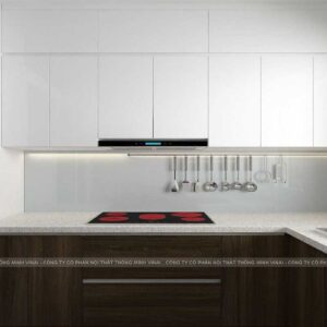 Nội thất phòng bếp chung cư An Bình tòa A5 căn A02-1