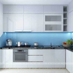 Nội thất phòng bếp chung cư An Bình tòa B1 căn 06-1