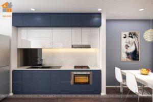 Nội thất phòng bếp chung cư Athena- Complex Xuân Phương căn B6-2004-1