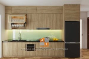 Nội thất phòng bếp chung cư Bắc Ninh